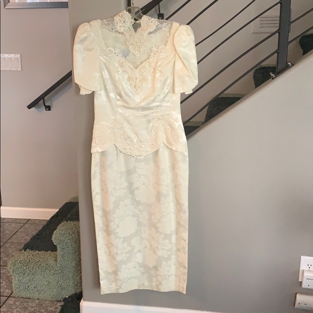 Scott McClintock formal dress with matching heels